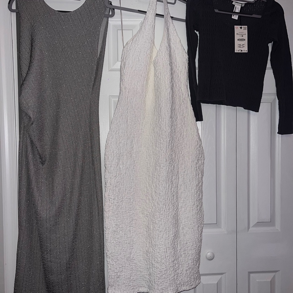 Zara dress’s and top